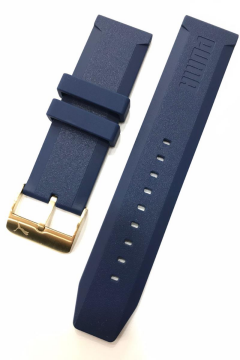 Puma PU104201002 Lacivert Orijinal Silikon Saat Kordonu Kayışı
