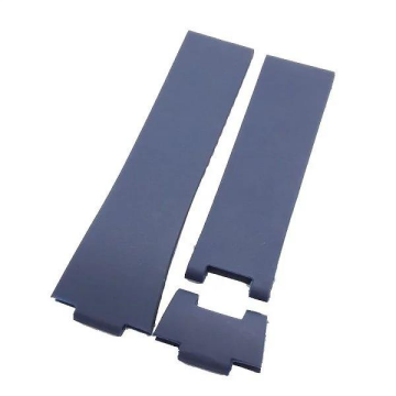 Ulysse Nardin Marine Chronometer Manufacture Uyumlu 3 Parça Lacivert Plastik Saat Kordonu