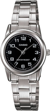 Casio LTP-V001D-1BUDF Kadın Kol Saati | Siyah Kadran, Klasik Tasarım