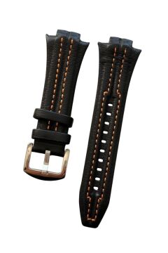 Seiko Sportura SNA595P2 Özel El Yapımı Hakiki Deri Saat Kordonu