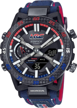 Casio Edifice Serisi ECB-2000HR-1ADR Honda Racing Özel Üretim Güneş Enerjili Bluetooth Bağlantılı Yeni Erkek Kol Saati