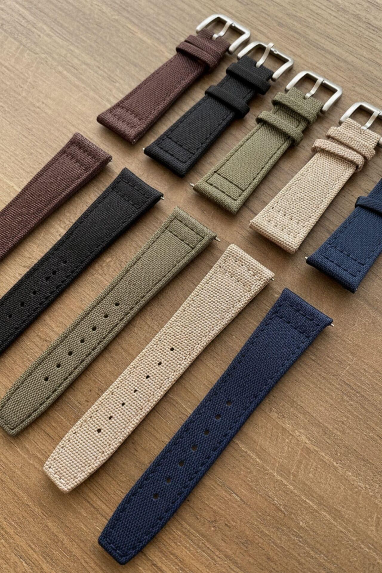 22 mm Kumaş Özel Spor Tasarım Akıllı Pimli Saat Kordonu