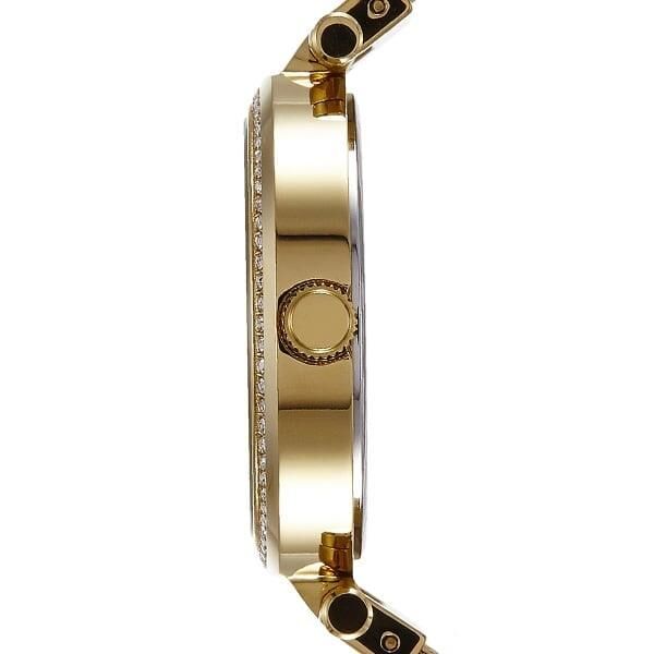 Guess GUW0638L2 Sarı Renk Taşlı Hasır Çelik Kadın Kol Saati