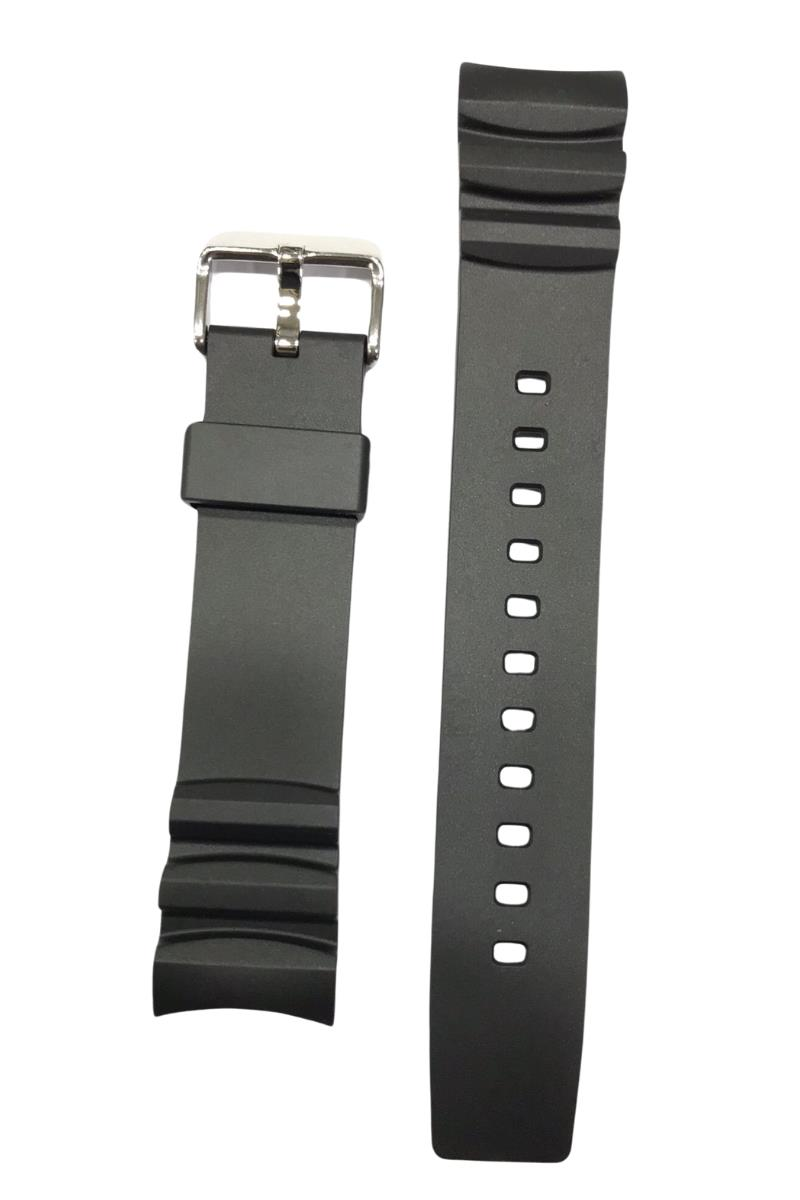 Casio MTD-1080 Siyah Orijinal Silikon Saat Kordonu