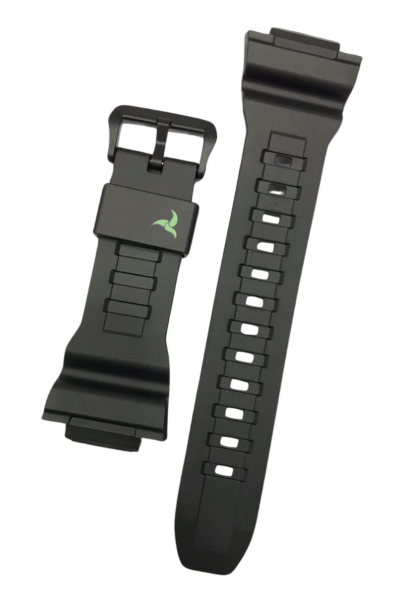 Casio STL-S110H Siyah Orijinal Silikon Saat Kordonu