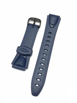 Casio W-732H-2A Lacivert Renk Orijinal Silikon Saat Kordonu Kayışı