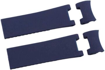 Ulysse Nardin Marine Diver Uyumlu 4 Parça Lacivert Plastik Saat Kordonu
