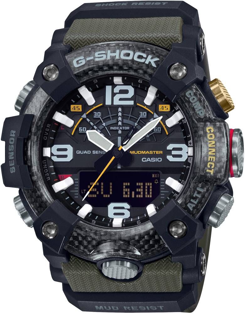 Casio G-Shock GG-B100-1A3 Yeşil Orijinal Silikon Saat Kordonu