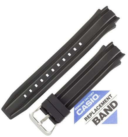 Casio AMW-702 Orijinal Siyah Silikon Saat Kordonu