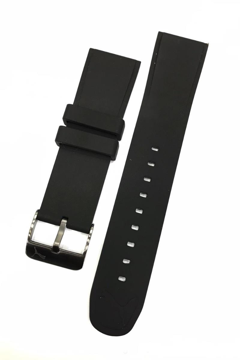 Puma PU104141001 Siyah Orijinal Silikon Saat Kordonu