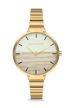 Polo Exchange Altın Sarısı Kadın Kol Saati PX0083-03