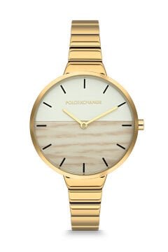 Polo Exchange Altın Sarısı Kadın Kol Saati PX0083-03