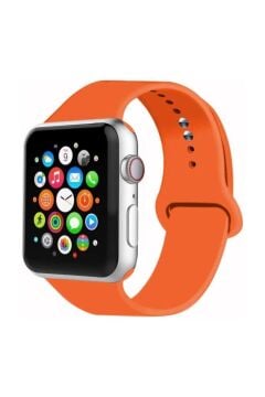 42/44 mm Apple Watch Uyumlu Kordon 3 4 5 Seri Silikon Kordon Kayış