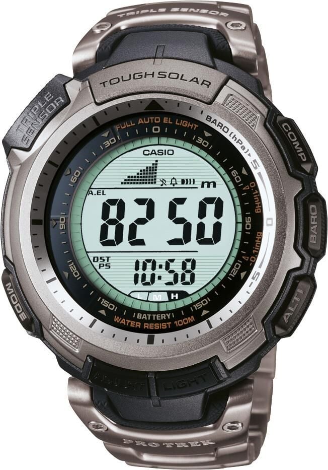 Casio Pro Trek PRG-110T Titanyum Orijinal Saat Kordonu Kayışı