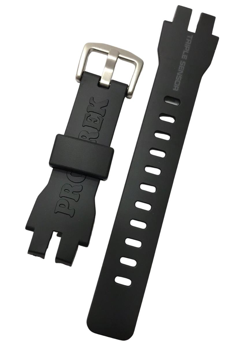 Casio Protrek PRG-300 PRG-3100 Siyah Orijinal Silikon Saat Kordonu