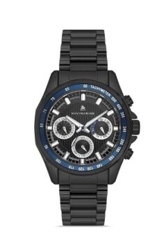 Navimarine NM001-05 Multifonksiyonlu Gümüş Renk Çelik Erkek Kol Saati