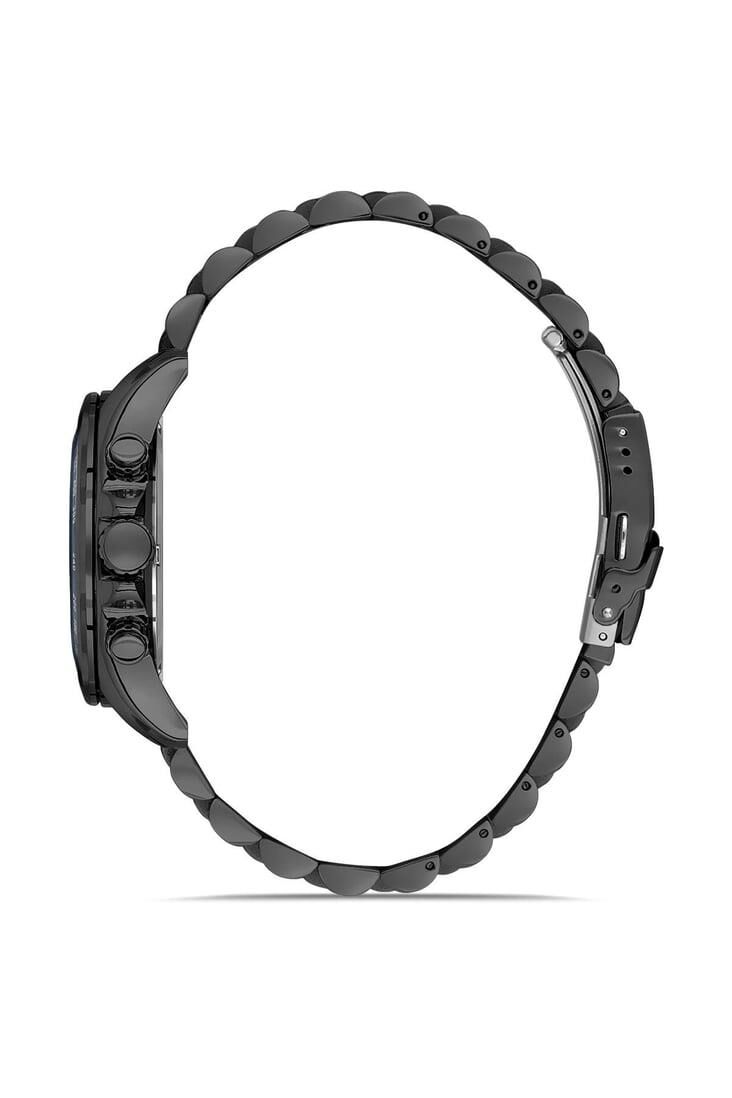 Navimarine NM001-05 Multifonksiyonlu Gümüş Renk Çelik Erkek Kol Saati