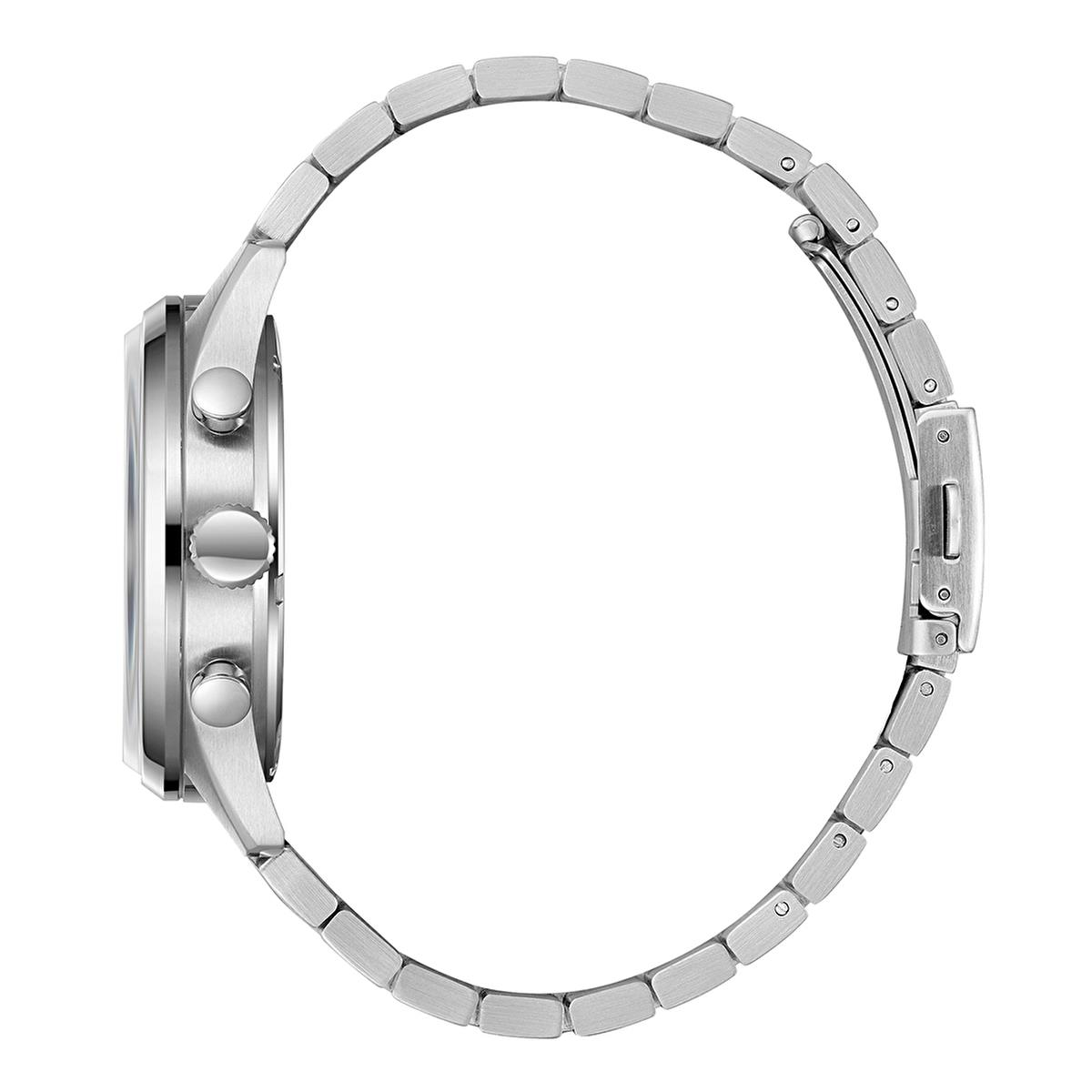 Slazenger SL.09.2502.2.03 Gümüş Yeşil Renk Paslanmaz Çelik Yeni Erkek Kol Saati