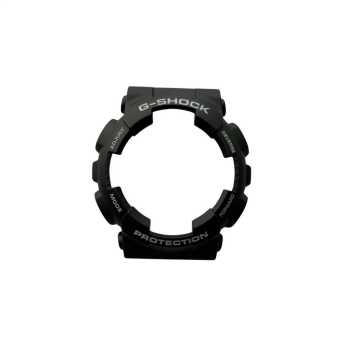 Casio G-Shock GA-100 GA-110 Siyah Orijinal Shock Lastiği Kasa Silikonu - Beyaz Yazılı