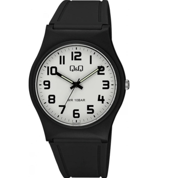 Q&Q VS42J001Y Plastik Su Geçirmez Rakamlı Siyah Renk Kol Saati