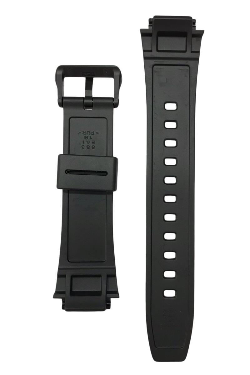 Casio SGW-600 Siyah Orijinal Silikon Saat Kordonu Kayışı