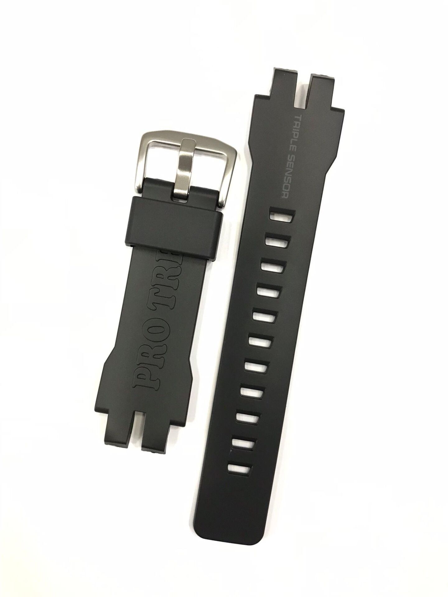 Casio PRW-6000-1 Siyah Orijinal Silikon Saat Kordonu Kayışı