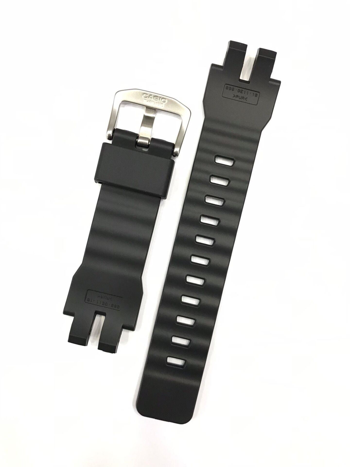 Casio PRW-6000-1 Siyah Orijinal Silikon Saat Kordonu Kayışı
