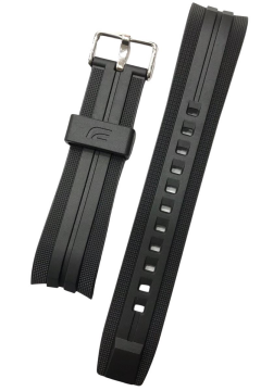 Casio Edifice EFR-552P Orijinal Siyah Silikon Saat Kordonu Kayışı