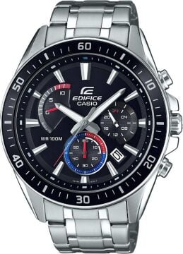 Casio Edifice EFR-552D-1A3VUDF Siyah Kadran Çelik Kronograf Erkek Kol Saati
