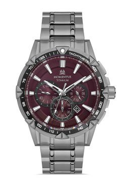 Momentus X800V-14SS Limitli Üretim Titanyum Erkek Kol Saati