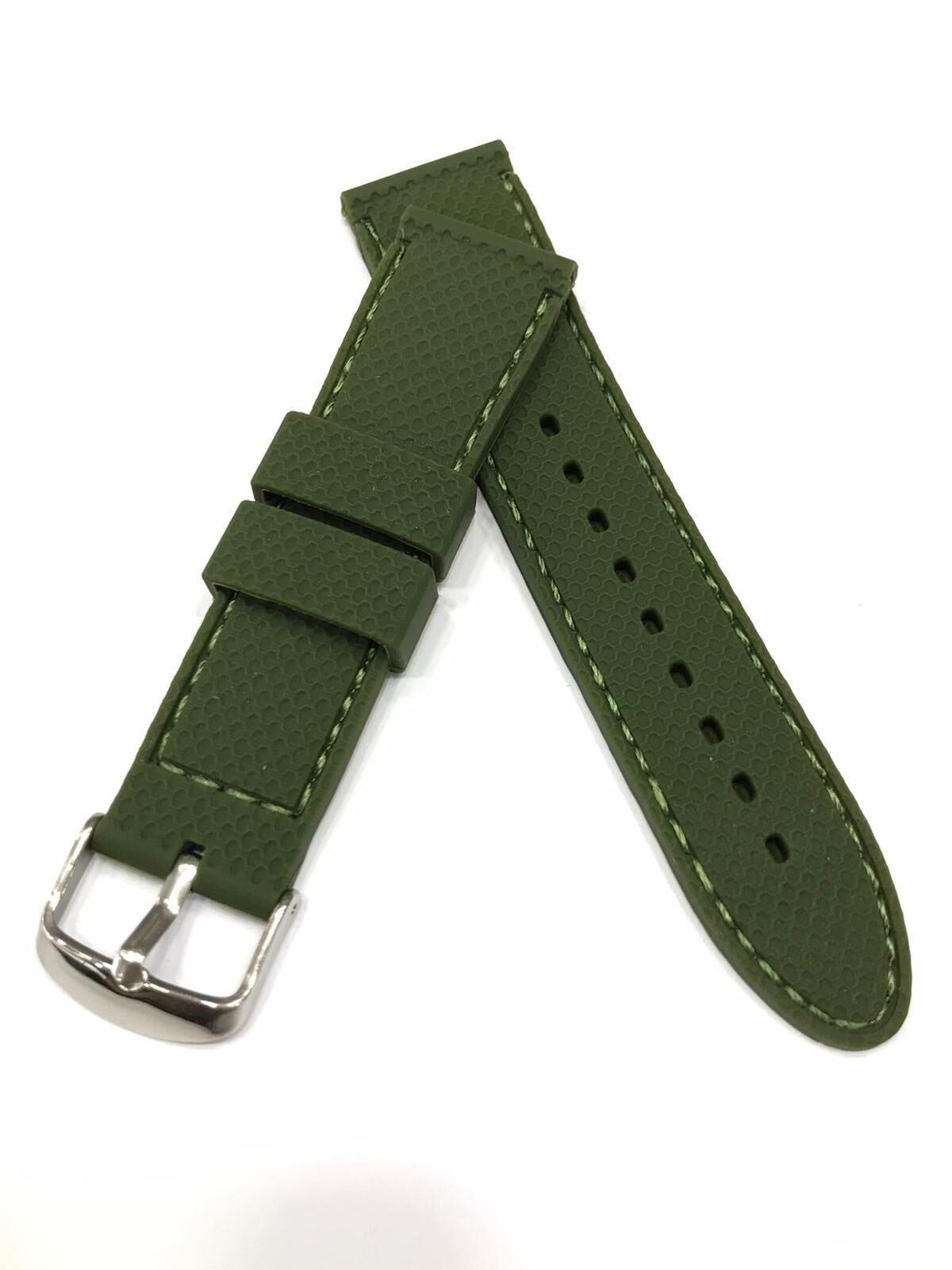 20 mm Renkli Silikon Yumuşak Saat Kordonu Kayışı