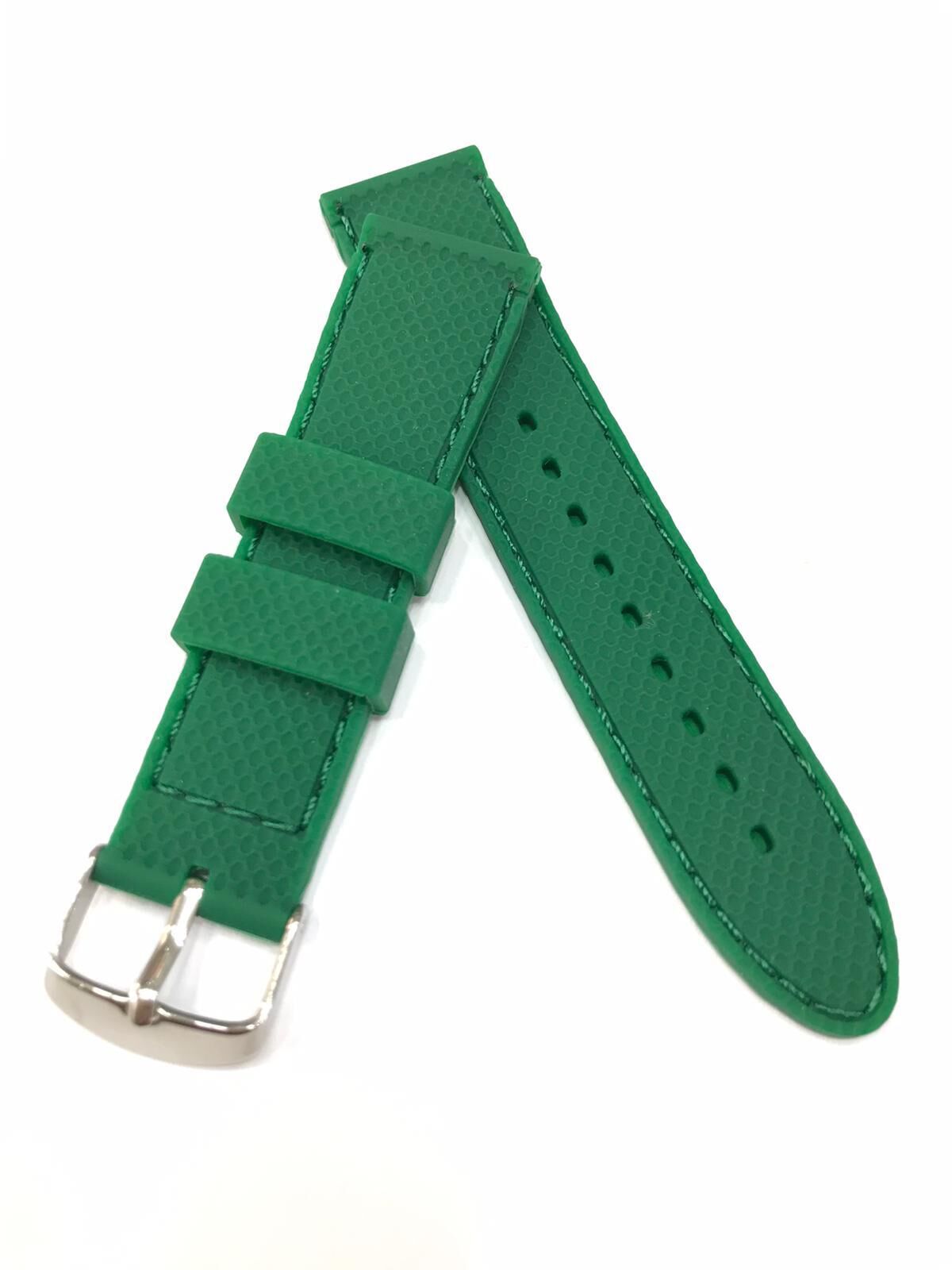 20 mm Renkli Silikon Yumuşak Saat Kordonu Kayışı