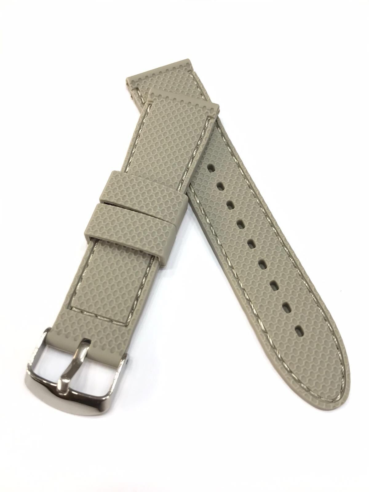 22 mm Renkli Yumuşak Silikon Saat Kordonu Kayışı