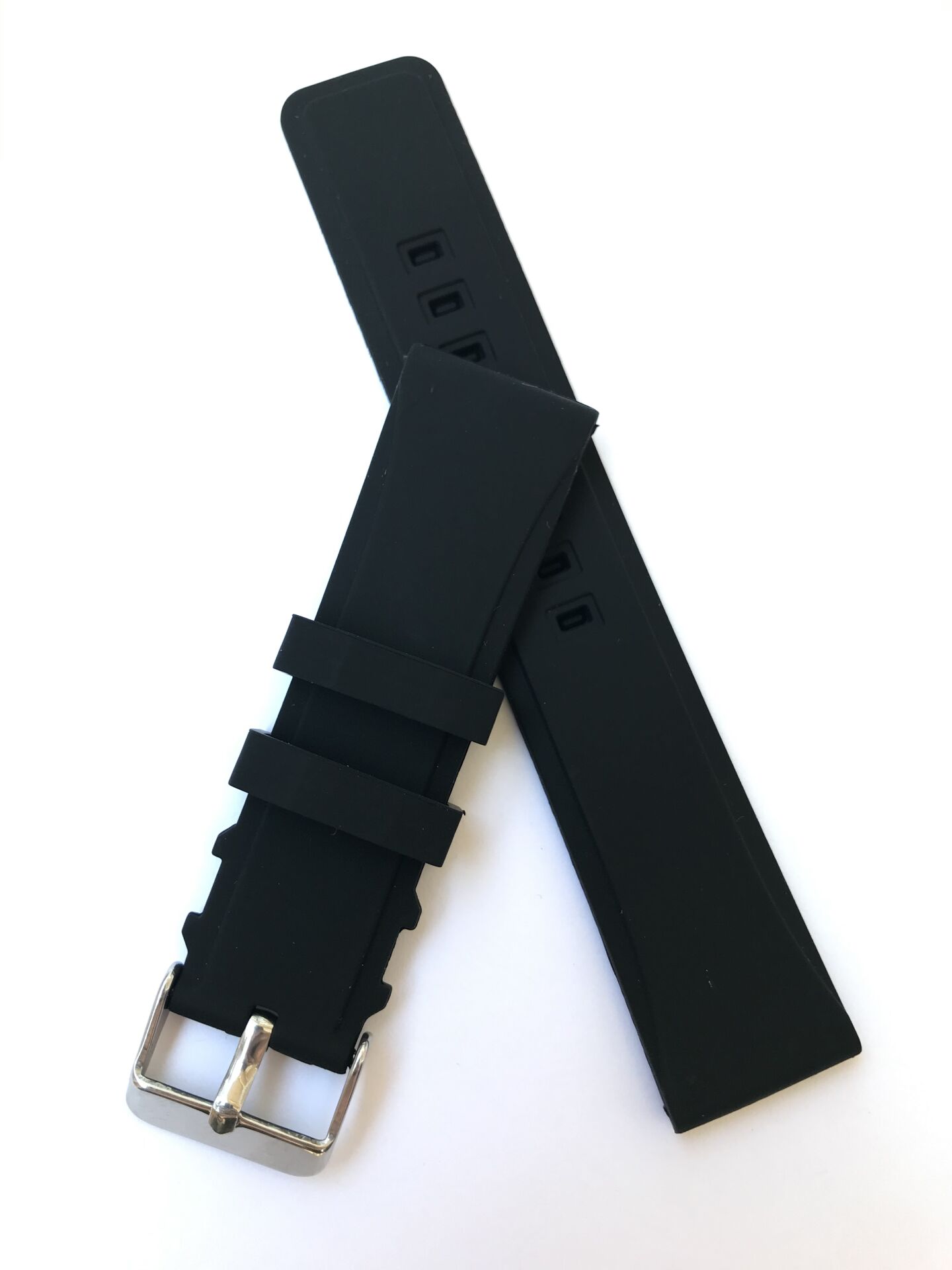 20 mm Renk Yumuşak Silikon Saat Kordonu Kayışı