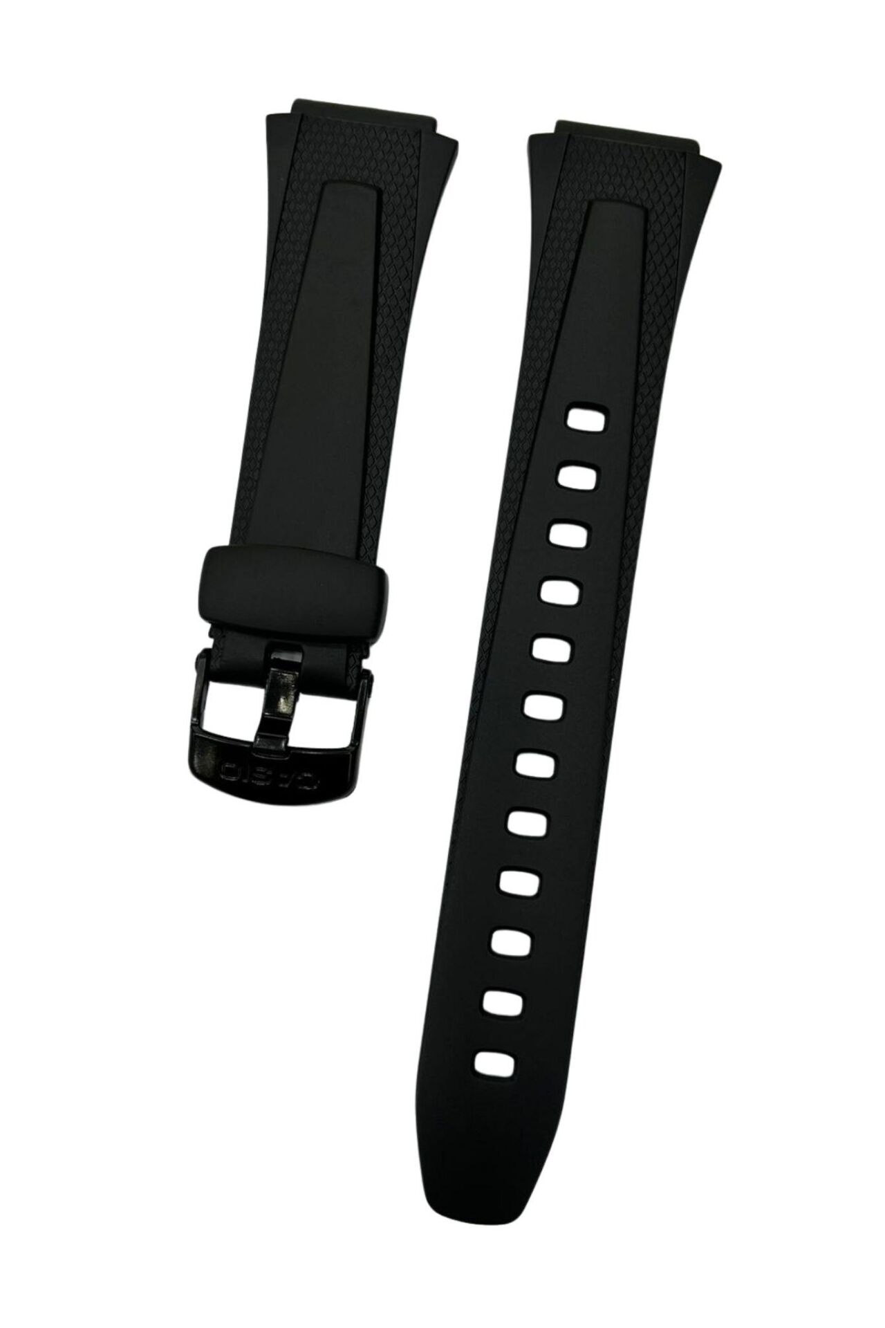 Casio W-752 W-753 W-755 Orijinal Siyah Renk Silikon Saat Kordonu