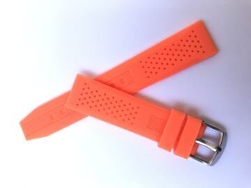 22 mm Renkli Yumuşak Silikon Saat Kordonu Kayışı