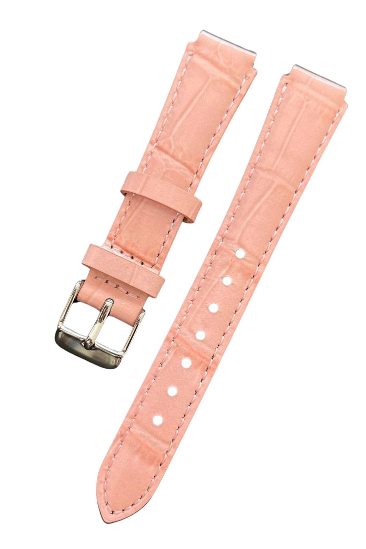 Casio LTP-2069L Pembe Orijinal Deri Saat Kordonu