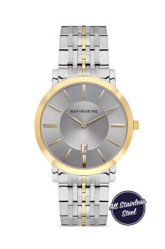 Navimarine NM001101-05 Slim Çelik Erkek Kol Saati