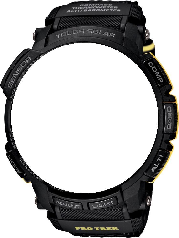 Casio Protrek PRG-260G PRG-550G Siyah Orijinal Nato Bez Saat Kordonu