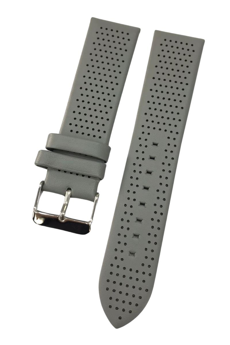 22 mm İnce Klasik Delikli Hakiki Deri Saat Kordonu - 5 Farklı Renk Seçeneği