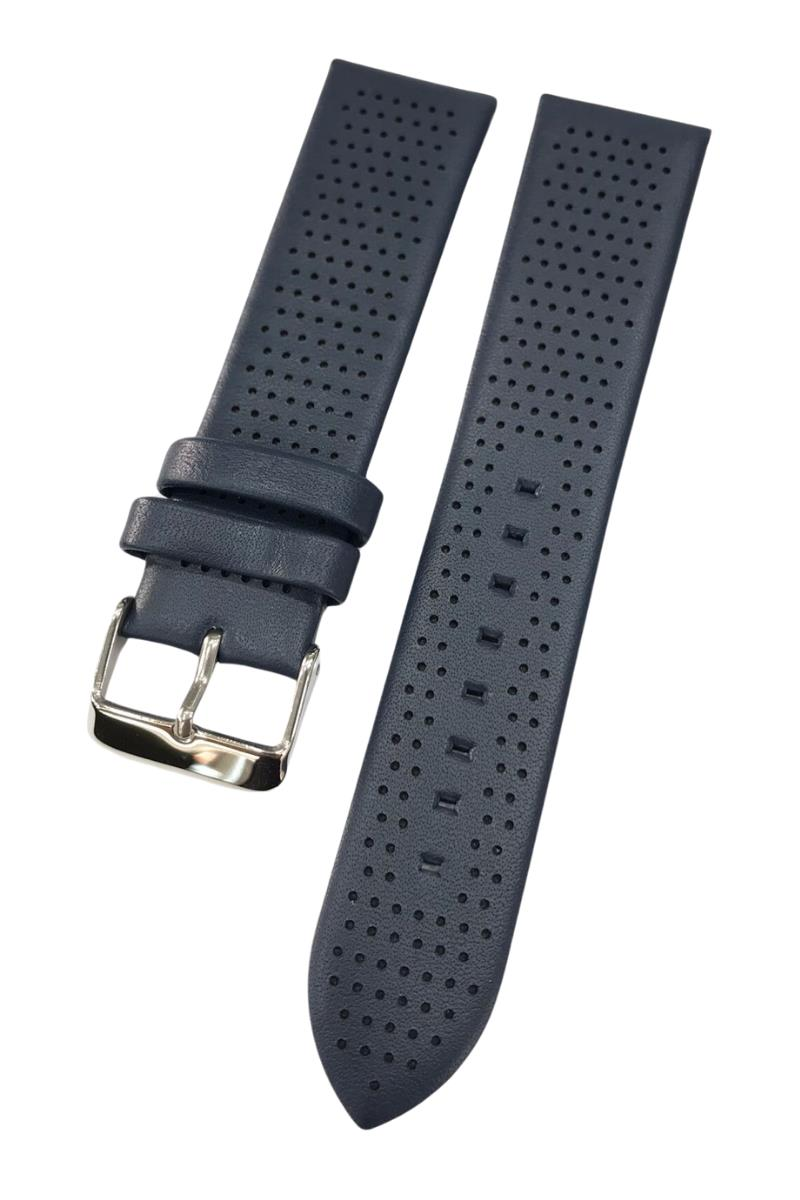 22 mm İnce Klasik Delikli Hakiki Deri Saat Kordonu - 5 Farklı Renk Seçeneği