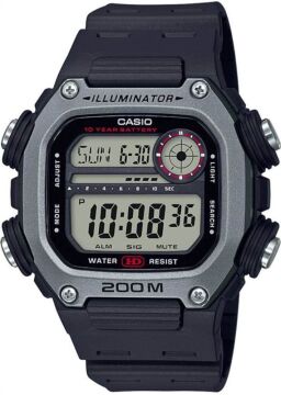 Casio DW-291H-1AVDF Erkek Kol Saati  200M Su Geçirmez, 10 Yıl Pil Ömrü, HD Tasarım