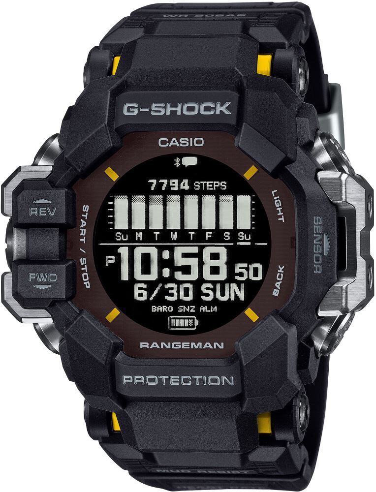 Casio G-Shock GPR-H1000 Siyah Orijinal Saat Kordonu