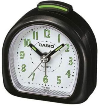 Casio Klasik TQ-148-1DF Siyah Alarmlı Masa Saati