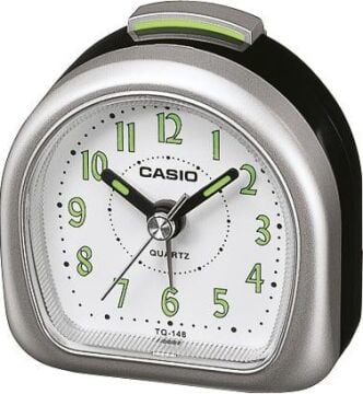 Casio Klasik TQ-148-8DF Gri Alarmlı Masa Saati