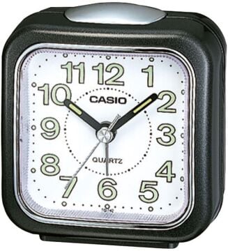 Casio Klasik TQ-142-1DF Siyah Alarmlı Işıklı Masa Saati
