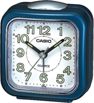 Casio Klasik TQ-142-2DF Mavi Alarmlı Işıklı Masa Saati