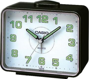Casio Klasik TQ-218-1BDF Siyah Alarmlı Masa Saati