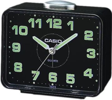 Casio Klasik TQ-218-1DF Siyah Alarmlı Masa Saati