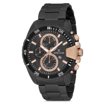 Daniel Klein DK102-012236B Siyah Çelik Erkek Kol Saati